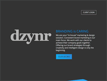 Tablet Screenshot of dzynr.com